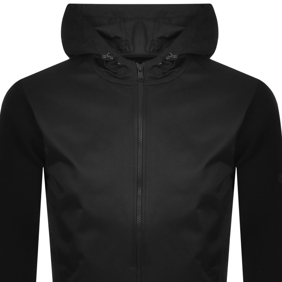 Alternative Image for ProductBarbour International Hairpin Hoodie Black2